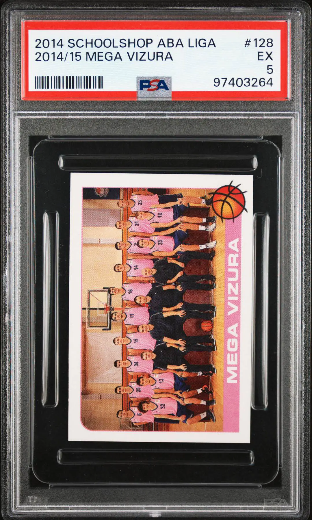 2014 Schoolshop ABA Liga #128 — 2014/15 Mega Vizura team photo