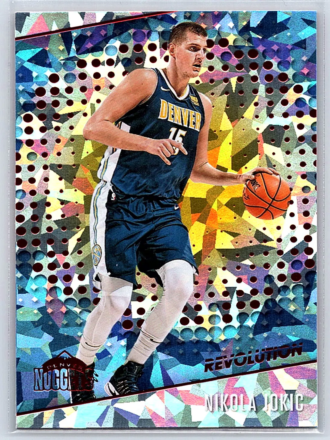 2017-18 Panini Revolution Chinese New Year #98 — Nikola Jokić