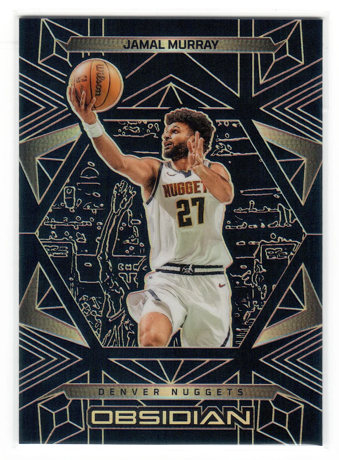 2024-25 Jamal Murray Panini Obsidian #9